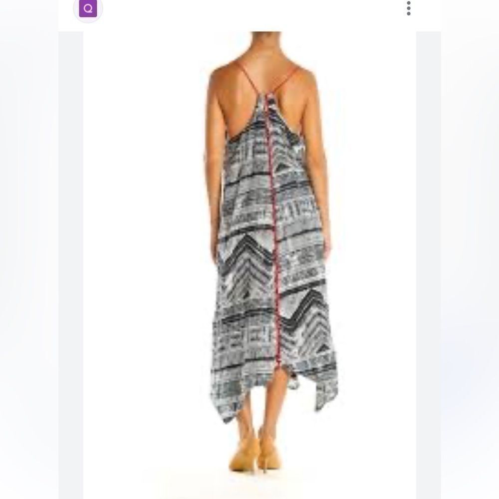 Akemi+Kin Rivera Tassel black and white red
Tie Women's Batik Anthropologie xs - Picture 2 of 14